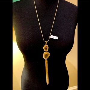 Necklace is 14 ", NWT, earrings  2,5 NWOT